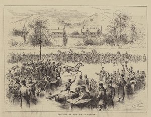 Trotting on the Ice in Canada by John Jellicoe
